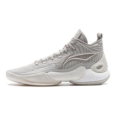 Li Ning YuShuai 18 Амортизация, Износостойкие Средние Баскетбольные Кроссовки Мужские Серые ABAU009-1