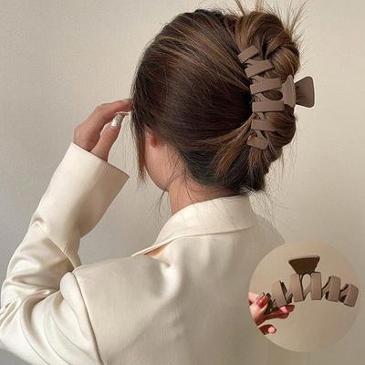 Большой конский хвост, заколка для волос в виде акулы, женские корейские заколки с когтями, толстые заколки для волос в форме краба, заколки для волос