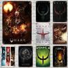 Игра Quake Декор Винтажные Металлические Знаки Жестяные Знаки Капитан Постер Декор для Бара Паба Клуба Мужской Уголок Настенное Украшение