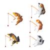 Car Decorations Interior Dashboard Decor Cat Figurines for Computer