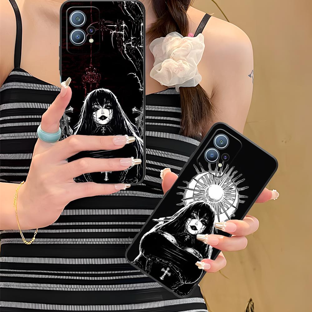 Чехол для мобильного телефона в стиле Террор Готика для Huawei P60 P50 P40 P30 P20 P10 P9 P8 Pro Lite Plus Красочная Печать Чехол Чехол Красивый