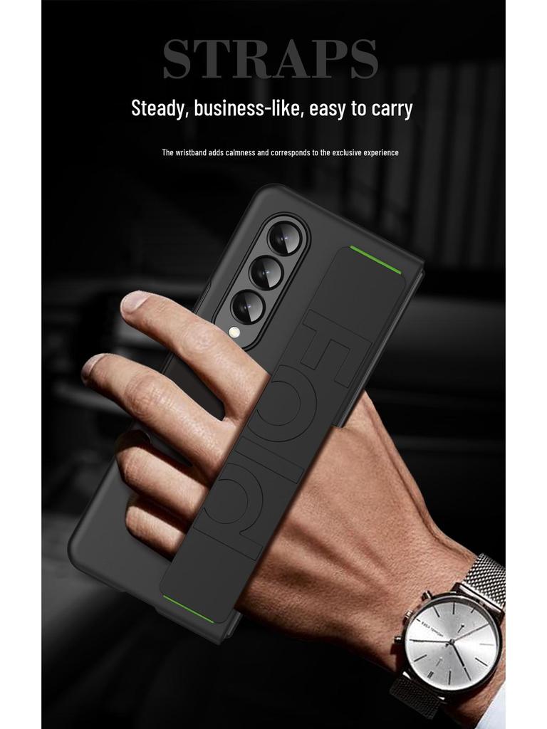 Эластичный ремешок на запястье Samsung Z Fold7, защитный чехол с покрытием, приятным на ощупь
