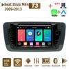 Car Radio Android for Seat Ibiza MK4 6j 2009-2013 Carplay Multimedia Player Autoaudio Head Unit 2Din Car Stereo Naviagtion GPS 2+32GB