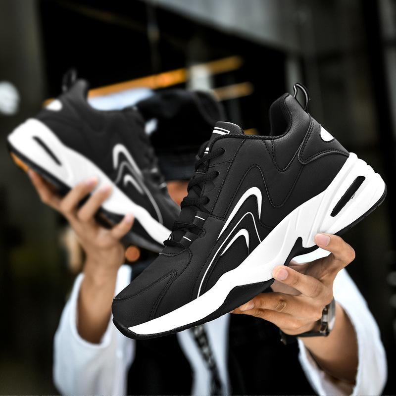 Спортивная повседневная обувь Мужская кроссовка для студентов на воздушной подушке
