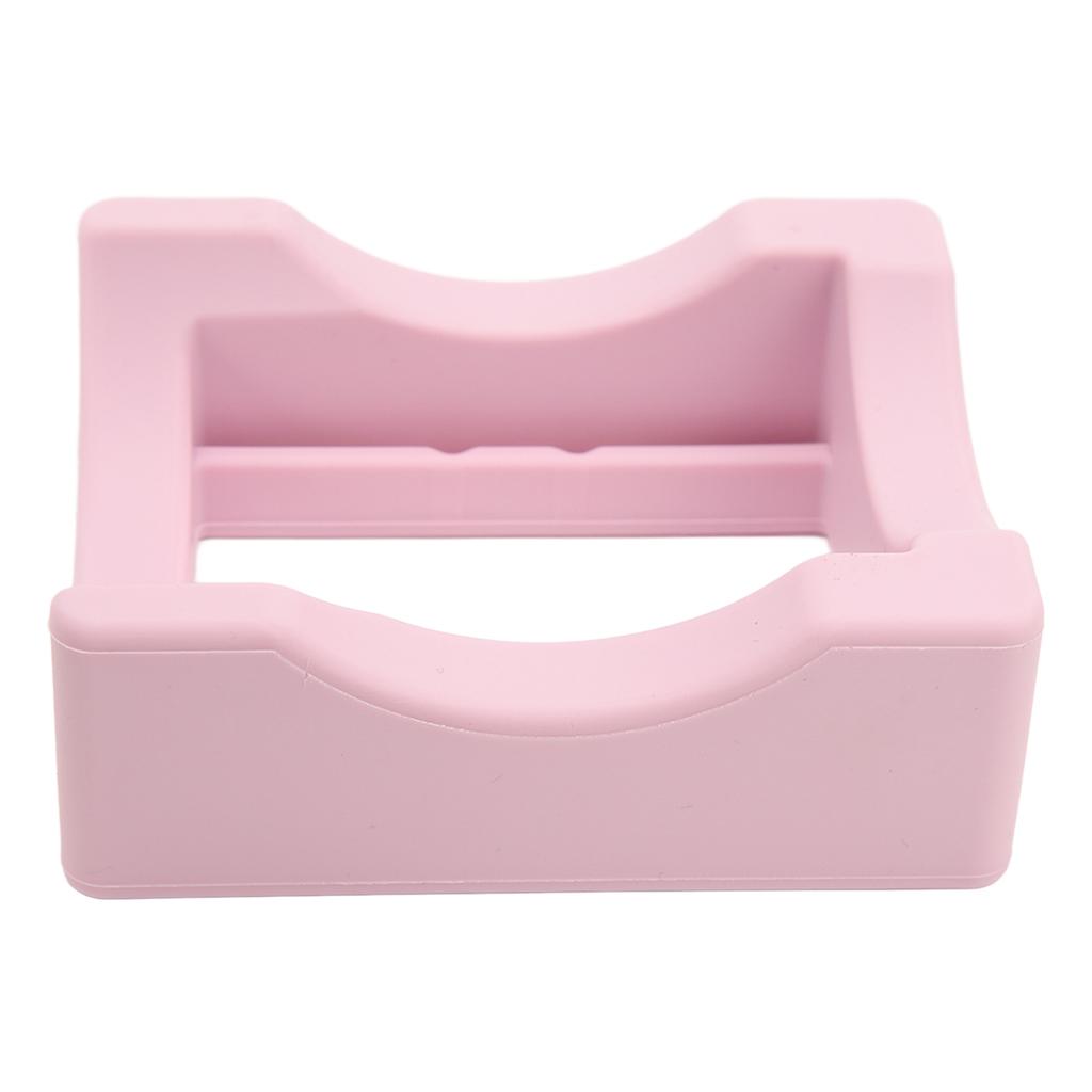 Нескользящий силиконовый держатель для стакана со встроенным слотом для бутылок, украшение для творчества, розовый