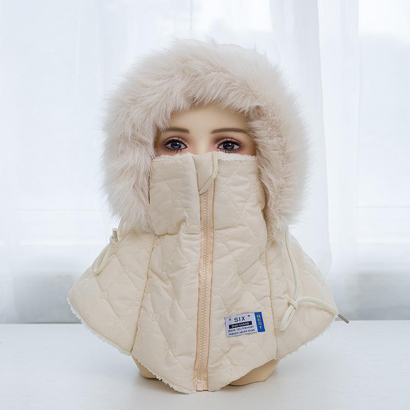 Hat Women's Autumn and Winter Men's Northeast Outdoor Cold-proof Thunder Hat Ear Protector Riding Electric Vehicle Windproof Hat Warm Cotton Hat