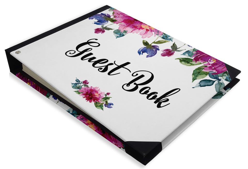 Сувенир Darling Black Blur Light Printed Hardback Cover Персонализированная гостевая книга для вечеринки по случаю выхода на пенсию - 9 x 12