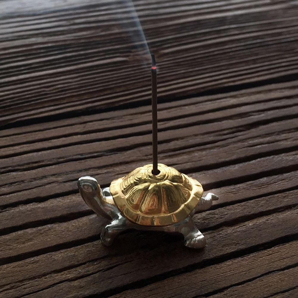 Diverse Pattern Home Decor Buddhism Gadgets Cafe Ornament Ash Catcher Joss-stick inserted Incense Holder Copper Censer