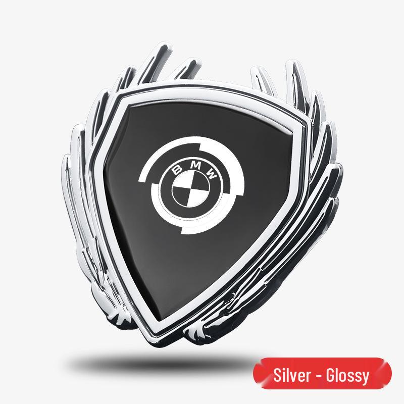 Эмблемы BMW 2 серии: Металлические значки-крылья, Эмблемы на боковые окна, Декоративные наклейки для моделей 225L, 225i, 220i.