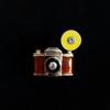 Retro British Style Camera Brooch Female Exquisite Creative Corsage Niche Design Pin Personalized Suit Accessories