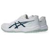 Asics UPCOURT 6 1071A104 Зал Размер 104 2E Мужская обувь, (Белый/Спокойный бирюзовый), 29.0 см,
