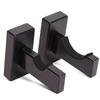 2Pcs with Screws Hockey Stick Stand Display Rack Bracket Wall Mount Hanger Baseball Bat Holder