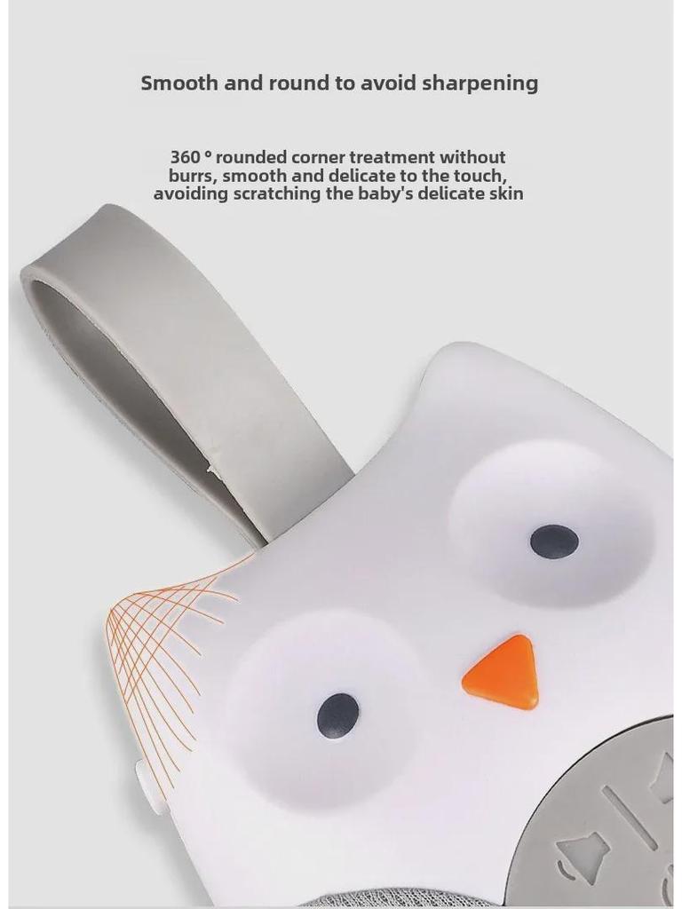 Успокаивающая музыкальная игрушка «Сова» для новорожденных с белым шумом