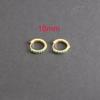 1 Pair Green Little Huggies Stainless Steel Hoop Earrings Girl Tiny Rings Cartilage Small Helix Piercing Tragus Circle Hoops
