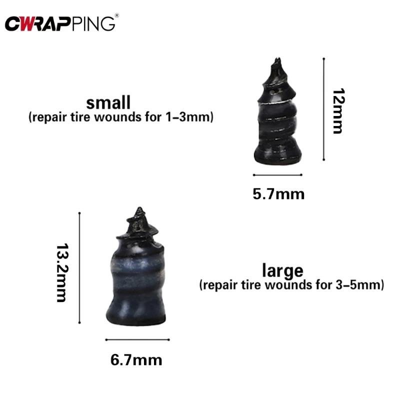 Автомобильный вакуумный гвоздь для ремонта шин 70 шт., инструменты для ремонта проколов шин мотоцикла, грузовика, скутера, велосипеда, бескамерные инструменты для ремонта автомобильных шин
