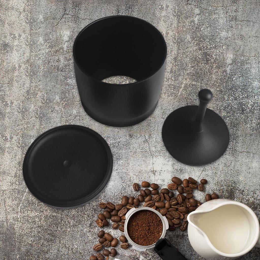 Антипылевая чашка-дозатор с кольцами-прессами 58 мм, съемная часть для подачи кофе