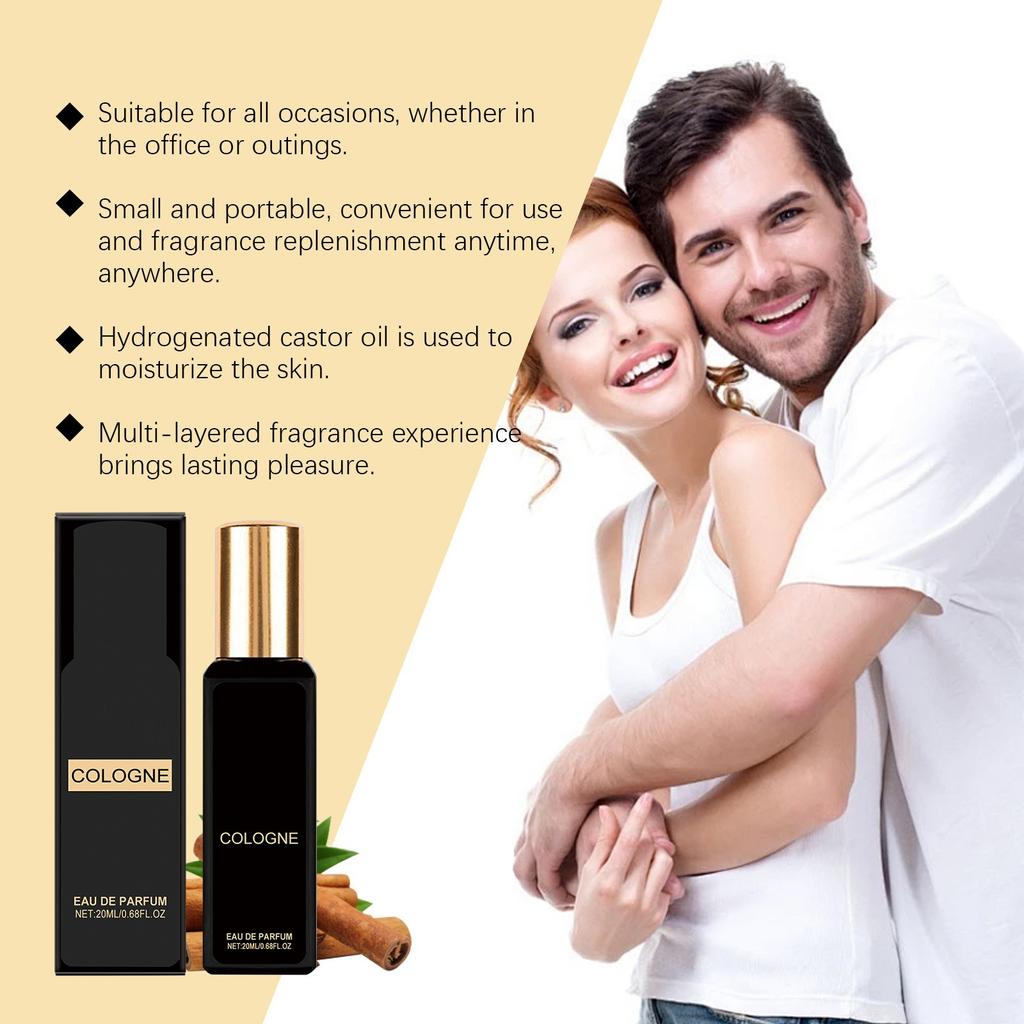 Men's Light Cologne Exudes Its Own Charm And Fresh Lasting Natural Everyday Convenience 20ml