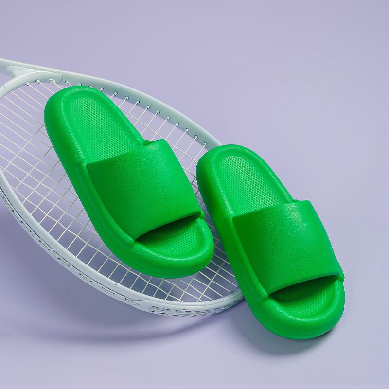 Summer Thick Sole Eva Slippers For Couples With Slip Resistant Waterproof Design
