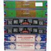 Satya Nag Champa & Natural Patchouli & Superhit Incense Sticks Pack of 6 Boxes, 15 GMS Each
