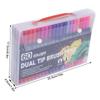 Watercolor Markers Dual Tip Brush Pens Fineliners Art Markers for Kids Adult Artist Calligraphy Hand Lettering Coloring Books Doodling Notes Writing