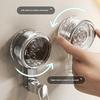 Вращающиеся крючки на присоске с вакуумным замком, сверхпрочные водонепроницаемые, многоразовые, экономящие место, для ванной комнаты, кухни