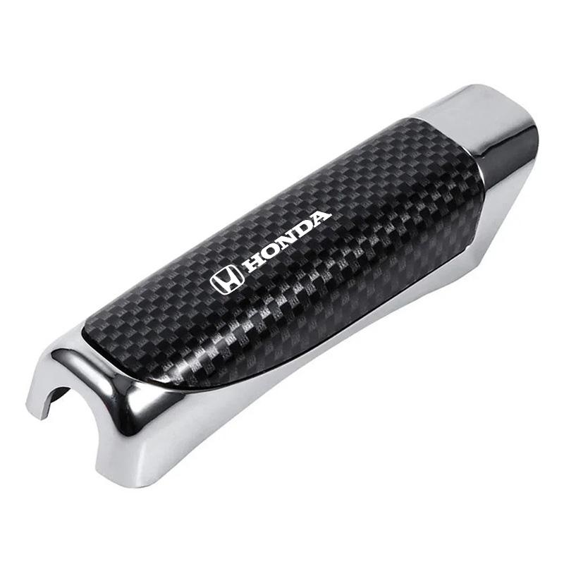 JBH4 Car Hand Brake Cover Handbrake Grips Protection Cover Parking Brake For Honda Civic Odyssey Accord Fit Jazz Shuttle HRV CRV City