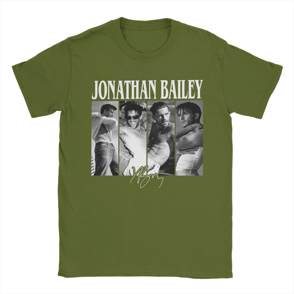 Unisex s TShirts Jonathan Bailey Fashion Cotton Tee Shirt Short Sleeve T Shirt Round Collar Clothing Birthday Gift