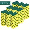 Multifunctional Cleaning Sponge, Double-Sided Scouring Pad For Household Cleaning, Dishwashing Sponge,Kitchen Sponge, Durable Non-scratch Sponge Wipe
