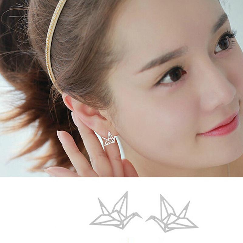 925 Sterling Silver Hypoallergenic Stud Earrings for Women Wedding Gift Fashion Lady Sterling-silver-jewelry