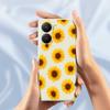 For Xiaomi Redmi Turbo 4 5G/Poco X7 Pro 5G Case Sunflowers Pattern Printing Straight Edge TPU Phone Back Cover