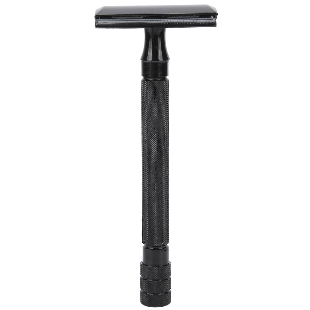 Бритва Двусторонняя для бритья бороды и тела Портативная бритва с длинной ручкой и 5 лезвиями