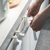 Punch-Free Adjustable Convenient Organizer Hanger Cupboard Hanger Towel Rack Towel  Holders