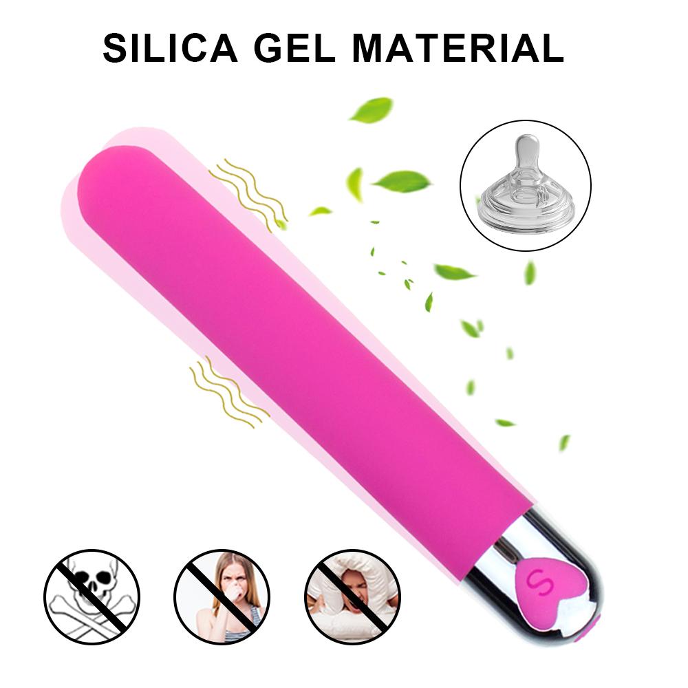 10-скоростной мини-вибратор-пуля для женщин, перезаряжаемый, беспроводной, вибрирующий, анальная пуля, стимулятор клитора, дилдо для взрослых сексуальных игрушек