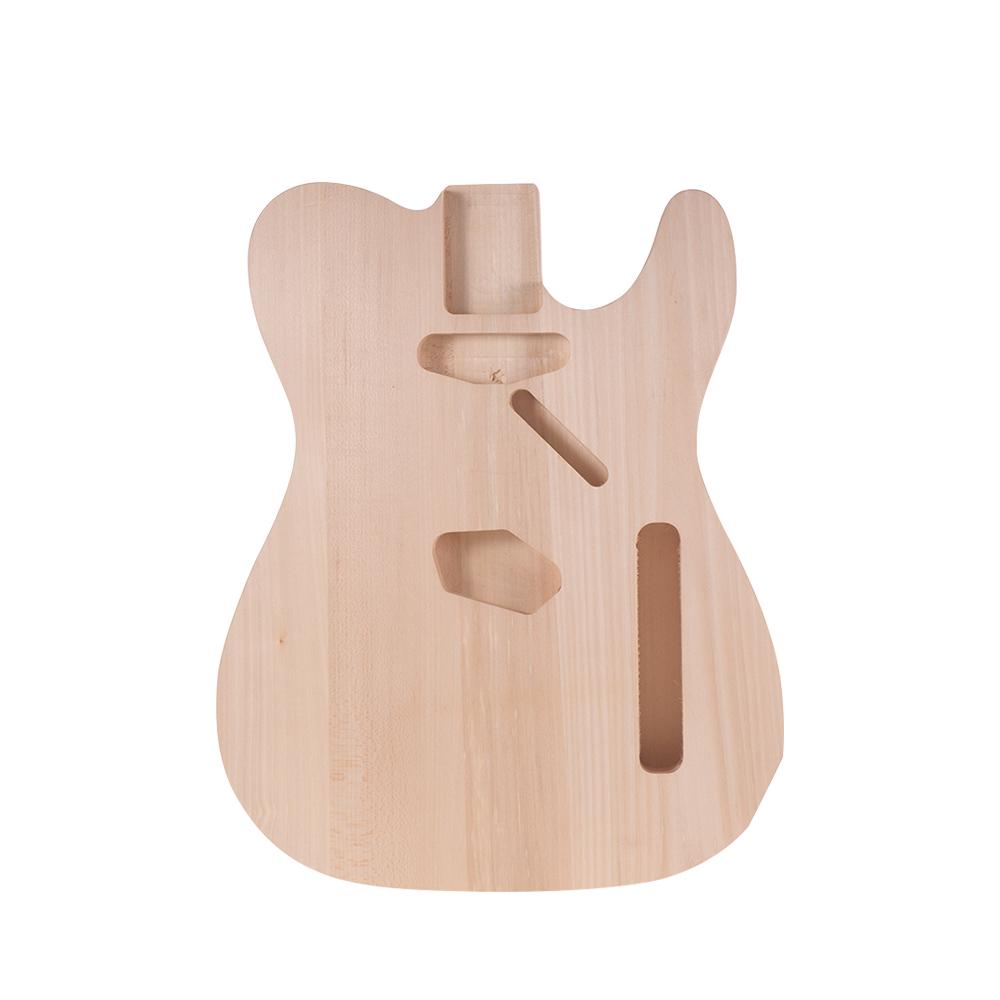 01T DIY Electric Guitar Body Basswood Material Unfinished Guitar Bodies Custom Guitar Barrel Parts