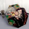 1pc Jujutsu Kaisen Satoru Gojo Inspired Automatic Opening Folding Umbrella with 8-Bone Iron Frame Portable for Fans, Travelers, Everyday Use, Festival