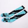 Эластичные лыжные носки мужские женские до колена термоспортивные компрессионные амортизирующие зимние носки