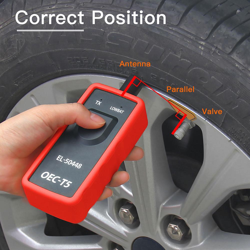 Инструмент для сброса TPMS автомобиля EL50448 Инструмент для повторного обучения датчиков контроля давления в шинах автомобиля для Opel Buick Chevrolet Hummer Chevrolet