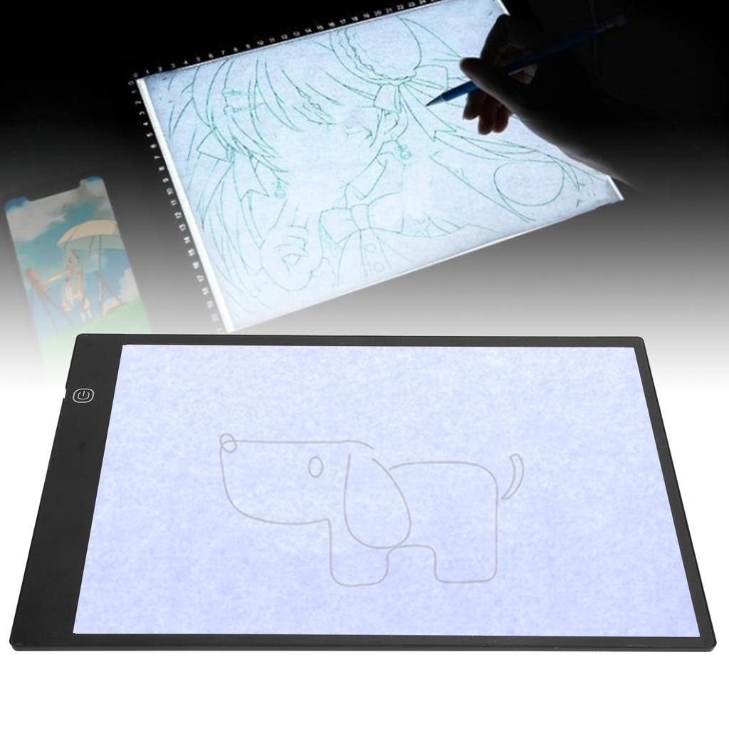 Светодиодная панель с регулируемой яркостью, регулируемой яркостью, USB-коробка для рисования, набор инструментов