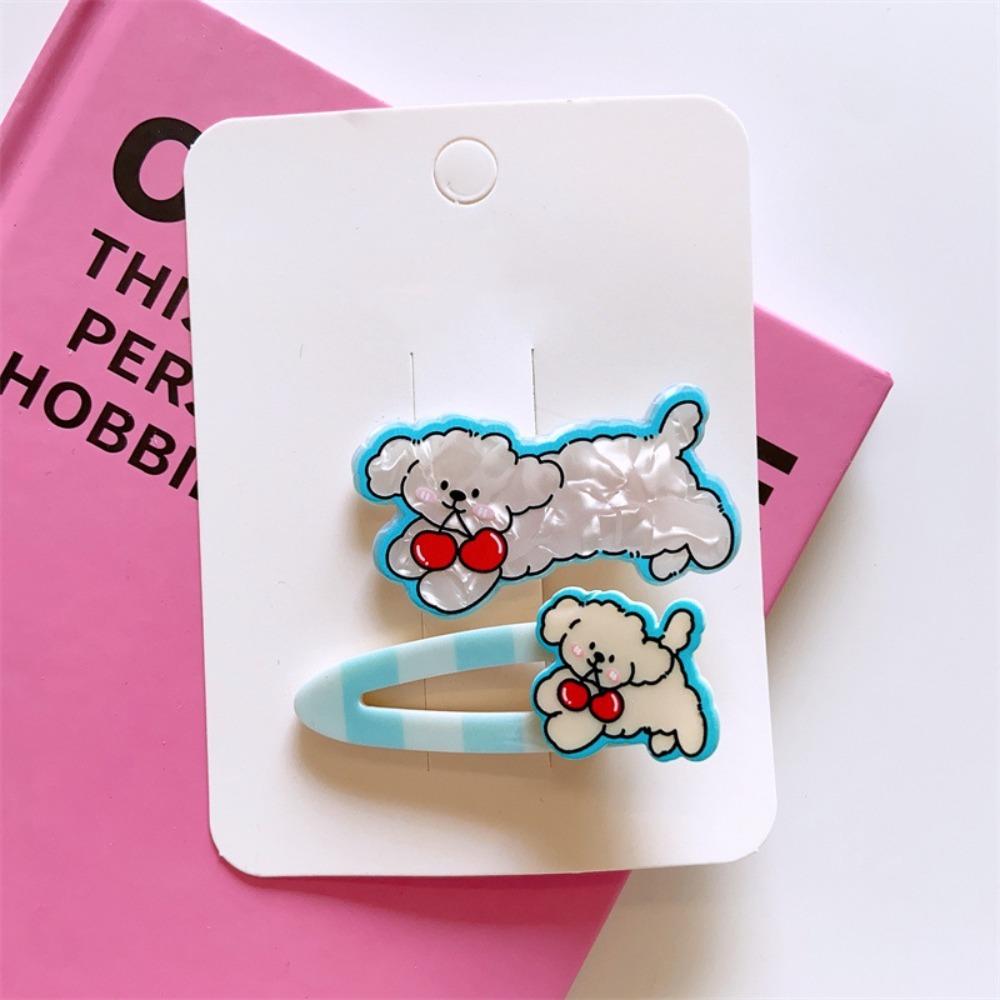 Металлическая заколка для волос в виде утконоса для собак, водонепроницаемые заколки для животных, милая заколка для волос для кошек, подарок