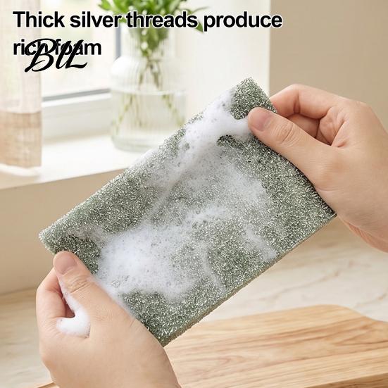 Microfiber Oil Cleaning Towels Cloth Roll, Tearable Double Side Towels, Reusable Soft Polishing for Dishes Grease Removing Rags Kitchen Dishwashing
