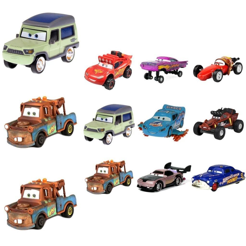 Collectible Alloy Cars Inspired By Disney Pixar's Cars Movie Franchise