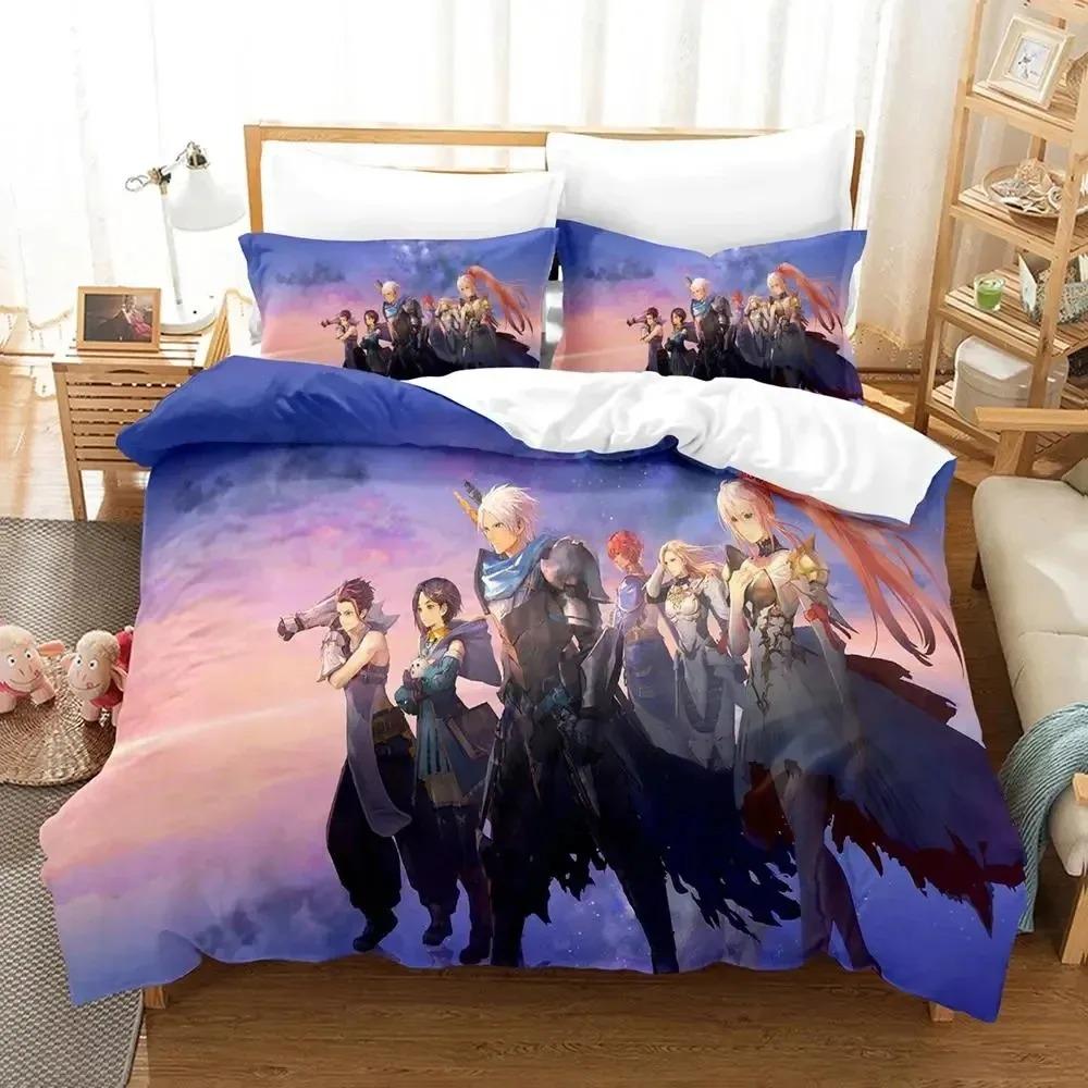 3D Print Game Tales Of Arise Bedding Collection Duvet Cover Bed Collection Quilt Cover Pillowcase Comforter King Queen Size Boys Adult