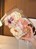 1pc/2pcs Jewelry Storage Box, Flip-Top Transparent Dust-Proof Box Suitable For Hair Clips, Headbands, Elastic Bands Desktop
