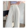 Drainpipe Style High Waisted Loose Fit Trousers for Women