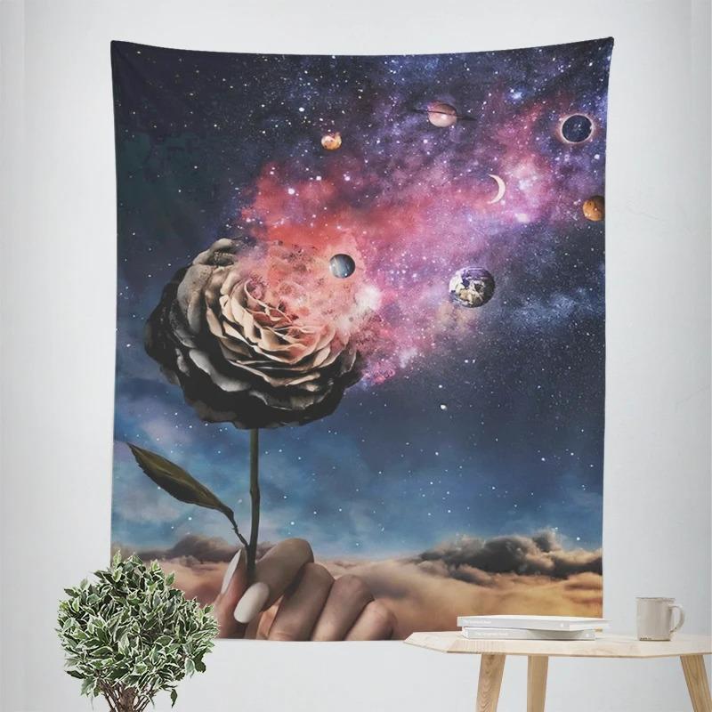 Beautiful Starry Sky Decorative Tapestry Home Wall Decor Office Living Room Tapestry