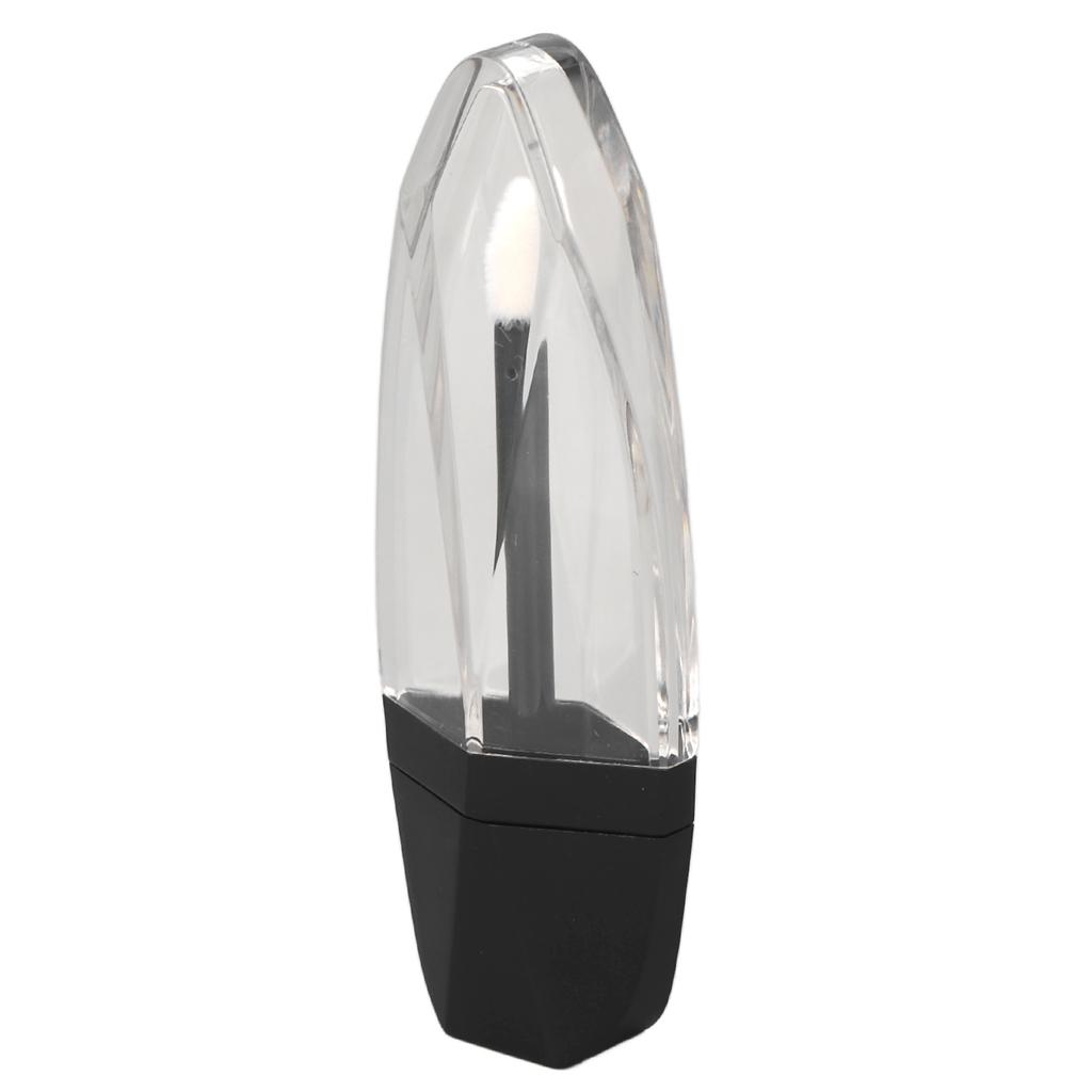 5pcs Empty Lip Gloss Tube Leakage Proof Clear Mini Leaf Shape Refillable Lip Glaze Bottle for DIY Lip Cosmetic 7ml