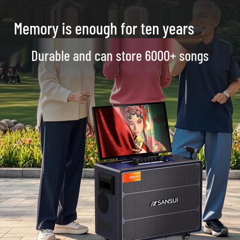 Sansui Q129 Portable KTV Bluetooth Speaker System