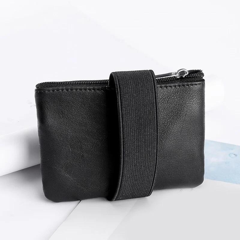 Женский кошелек для монет, мини-сумка из искусственной кожи на запястье, чехол для телефона на молнии, держатель для ключей