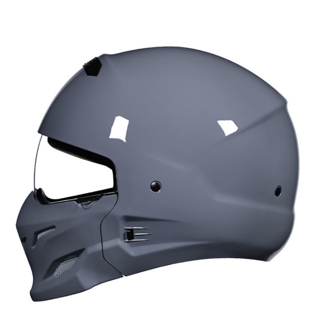 Мотоциклетный шлем Мужской и женский шлем-маска Двойное зеркало локомотив Bluetooth полузакрытый четыре сезона