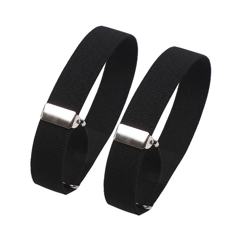 1 Pair Elastic Armband Shirt Sleeve Holder Women Men Fashion Adjustable Arm Cuffs Bands for Party Wedding Clothing Accessories